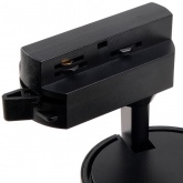 Трековый светодиодный светильник JazzWay PTR 0740 40W 3000K 24° BL черный IP40