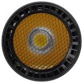 Трековый светодиодный светильник JazzWay PTR 1325 25W 4000K 24° BL черный с сотовой решеткой IP40