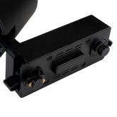 Трековый светодиодный светильник JazzWay PTR 1335 35W 4000K 24° BL черный с сотовой решеткой IP40