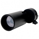 Трековый светодиодный светильник JazzWay PTR 0708 8W 4000K 24° BL черный IP40