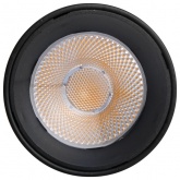 Трековый светодиодный светильник JazzWay PTR 0708 8W 4000K 24° BL черный IP40