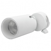 Трековый светодиодный светильник JazzWay PTR 0708 8W 4000K 24° WH белый IP40