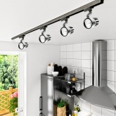 Трековый светодиодный светильник JazzWay PTR 0130-2 30W 4000K 24° BL черный IP40