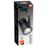 Трековый светодиодный светильник JazzWay PTR 0140-2 40W 4000K 24° BL черный IP40