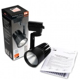 Трековый светодиодный светильник JazzWay PTR 0140-2 40W 4000K 24° BL черный IP40