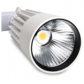 Трековый светодиодный светильник JazzWay PTR 0140-2 40W 4000K 24° WH белый IP40