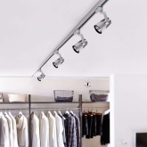 Трековый светодиодный светильник JazzWay PTR 0125-2 25W 4000K 24° GR серый IP40