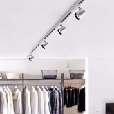 Трековый светодиодный светильник JazzWay PTR 0330 30W 4000K 24° GR серый IP40