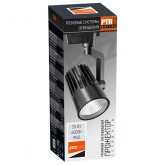 Трековый светодиодный светильник JazzWay PTR 0125-2 25W 4000K 24° BL черный IP40