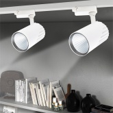 Трековый светодиодный светильник JazzWay PTR 1732 32W 4000K 24° WH белый IP40