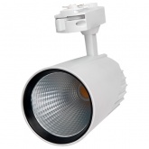 Трековый светодиодный светильник JazzWay PTR 1732 32W 4000K 24° WH белый IP40