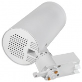 Трековый светодиодный светильник JazzWay PTR 0728 Zoom 28W 4000K 15-60° WH белый IP40