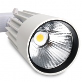 Трековый светодиодный светильник JazzWay PTR 0130-2 30W 3000K 24° WH белый IP40