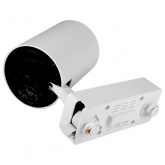 Трековый светодиодный светильник JazzWay PTR 1325 25W 3000K 24° WH/WH белый с сотовой решеткой IP40