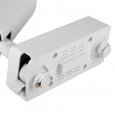 Трековый светодиодный светильник JazzWay PTR 1325 25W 3000K 24° WH/WH белый с сотовой решеткой IP40