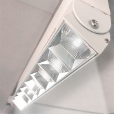 Трековый светодиодный светильник JazzWay PTR 2120R 20W 3000K 60° WH белый 270мм IP40