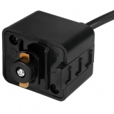 Трековый светодиодный светильник JazzWay PTR 2310 10W 3000K 30° BL 400мм на подвесе 1м IP40