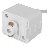 Трековый светодиодный светильник JazzWay PTR 2310 10W 3000K 30° WH 400мм на подвесе 1м IP40