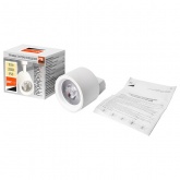 Трековый светодиодный светильник JazzWay PTR 0510 10W 3000K 24° WH белый IP40