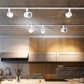 Трековый светодиодный светильник JazzWay PTR 0510 10W 3000K 24° WH белый IP40