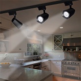 Трековый светодиодный светильник JazzWay PTR 1615 15W 3000K 24° BL черный IP40