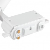 Трековый светодиодный светильник JazzWay PTR 0610 10W 3000K 24° WH белый IP40