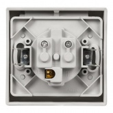 Розетка TDM 2П+З скрытой установки Вуокса 16А IP54 серый