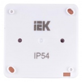 Розетка ИЭК Гермес Plus 2П+3 РСб20-3-ГПБб IP54 белый