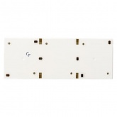 Блок розетка двойная Simon 15 2х2П+3 16А+проходной выключатель 10А 250В Aqua IP54 слон. кость