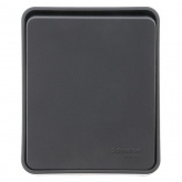 Одноклавишный кнопочный выключатель открытой установки SE AtlasDesign Profi54 10A IP54 антрацит