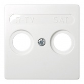 Накладка на розетки R-TV-SAT Simon 73 Loft, белый