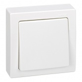 Накладка на одноклавишный выключатель Simon 73 Loft, белый