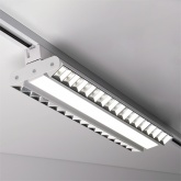 Трековый светодиодный светильник JazzWay PTR 2296R 1F2S 96W 4000K 60°,120°,60° WH (белый) 540mm IP40