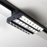 Трековый светодиодный светильник JazzWay PTR 2260R 3S 60W 4000K 60° BL (черный) 280mm IP40