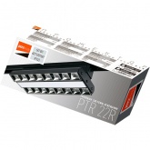 Трековый светодиодный светильник JazzWay PTR 2260R 1F2S 60W 3000K 60°,120°,60° BL черный 280mm IP40