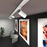 Трековый светодиодный светильник JazzWay PTR 0732 32W 5000K 24° WH (белый) IP40