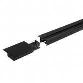 Шинопровод однофазный JazzWay PTR/R 2M-BL черный 2м (встраиваемый)