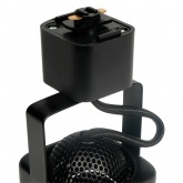 Светильник трековый однофазный JazzWay PTR 24 под лампу GU10 BL 230V IP20 черный