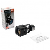 Светильник трековый однофазный JazzWay PTR 24 под лампу GU10 BL 230V IP20 черный