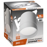 Светодиодный светильник JazzWay PDL-R 25w 4000K 100° White IP20 d148x148