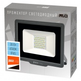 Прожектор светодиодный JazzWay PFL-C3 30W 6500K 2550Lm IP65 темно-серый алюминий