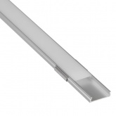 Профиль JazzWay PAL 2406 накладной (2м) анодированный