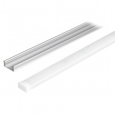 Профиль влагозащищенный JazzWay PAL 1808 2м IP65 с матовым рассеивателем