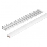 Профиль влагозащищенный JazzWay PAL 1808 2м IP65 с матовым рассеивателем