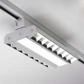 Трековый светодиодный светильник JazzWay PTR 2260R 1F2S 60W 4000K 60°,120°,60° WH (белый) 280mm IP40