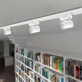 Трековый светодиодный светильник JazzWay PTR 0325 25w 4000K 24° WH (белый) IP40