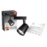 Трековый светодиодный светильник JazzWay PTR 0315 15w 4000K 24° BL (черный) IP40