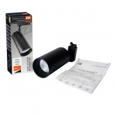 Трековый светодиодный светильник JazzWay PTR 0732 32w 4000K 24° BL (черный) IP40