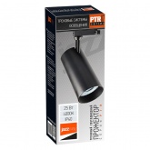 Трековый светодиодный светильник JazzWay PTR 0725 25w 4000K 24° BL (черный) IP40