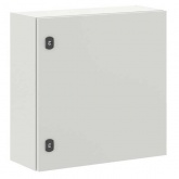 Шкаф навесной металлический влагозащищенный DKC STE 600x600x250мм с монтажной платой IP66